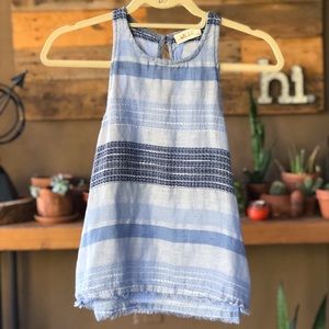Bella Dahl Swing Tank // Blue & White Stripes XS